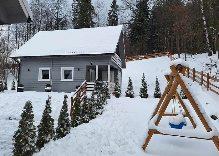 Domki U Sosny - Nowoczesne Domki Na Wylacznosc, Spokojna Okolica Blisko Lasu I Szlaku, 1,2 Km Od Centrum Brennej