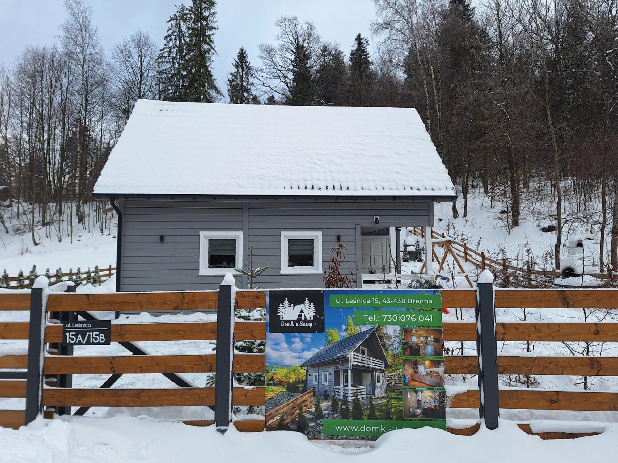 Ferienhaus U Sosny - Nowoczesne Na Wylacznosc, Spokojna Okolica Blisko Lasu I Szlaku, 1,2 Km Od Centrum Brennej